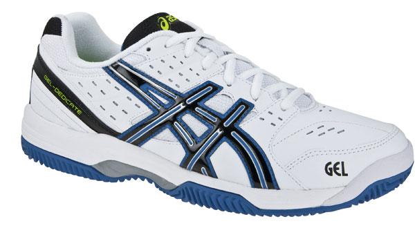 Foto Zapatillas tenis Asics Gel Dedicate 3 Clay BlancoAzul