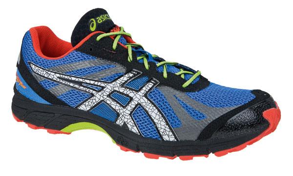 Foto Zapatillas trail running Asics Gel-fuji Racer Blue Ligthing Red Man