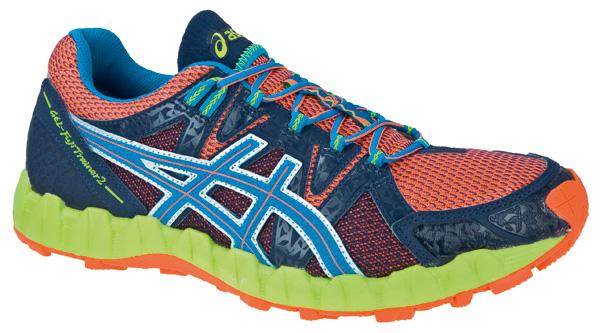 Foto Zapatillas trail running Asics Gel-fujitrainer 2 Neon Orange/blue/navy