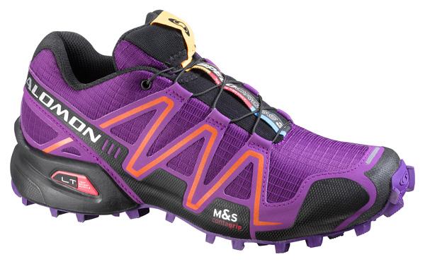 Foto Zapatillas trail running Salomon Speedcross 3 Grape / Purple Woman