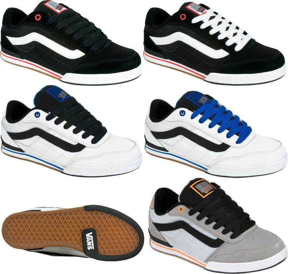 Foto Zapatillas Vans - Wylie - US 6.5 White/Black/Blue | Calzado de trail