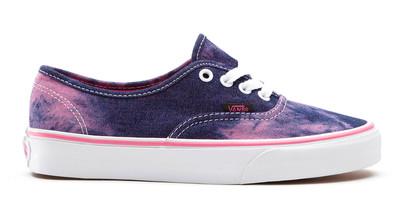 Foto Zapatillas Vans Authentic (acid Denim) Pink Rosas/moradas Chica Nuevas Skate