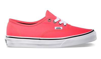 Foto Zapatillas Vans Authentic (neon) Red/orange Chica Pink Nuevas Skate Surf Indie