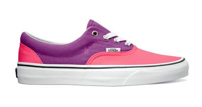 Foto Zapatillas Vans Era (2 Tone) Byzantium/neon Pink Nuevas Chica Skate Indie Rock