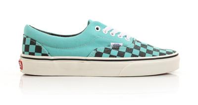 Foto Zapatillas Vans Era Washed Checker Pool Blue Nuevas Chica Skate Surf Indie