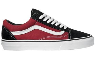 Foto Zapatillas Vans Old Skool Black Biking Red (talla 44) Street Skate Urban