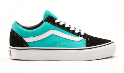 Foto Zapatillas Vans Old Skool Ceramic/true White Azul Unisex Nuevas Skate Surf Indie