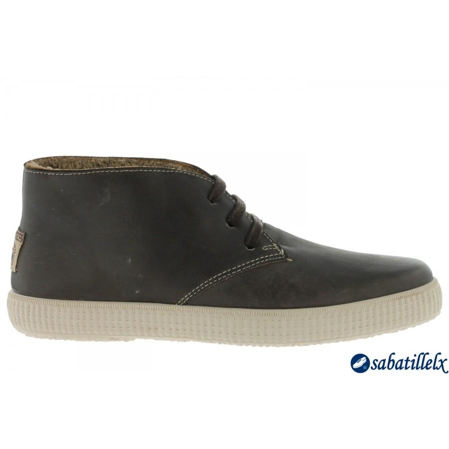 Foto Zapatillas Victoria - Bota Safari Piel Tintada Hombre (06785)