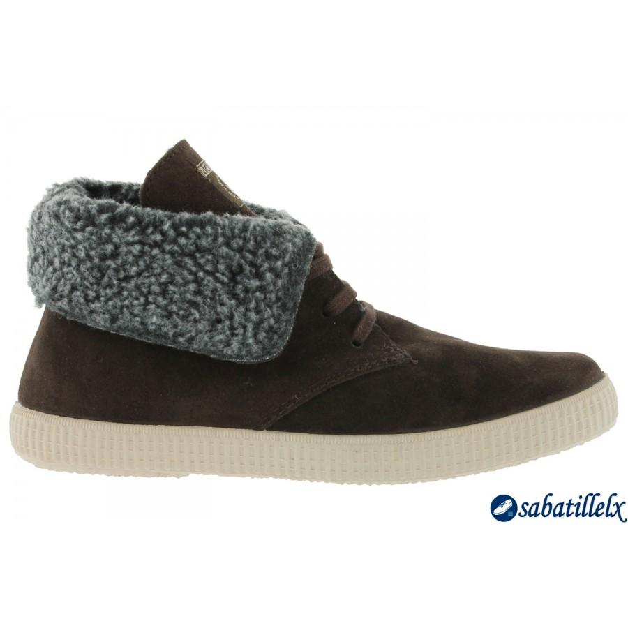 Foto Zapatillas Victoria - Safari Serraje Alta Mujer (06794)