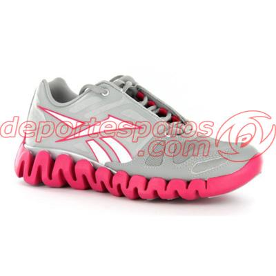 Foto zapatillas/reebok:zigdynamic 6 tin grey/overtly pi