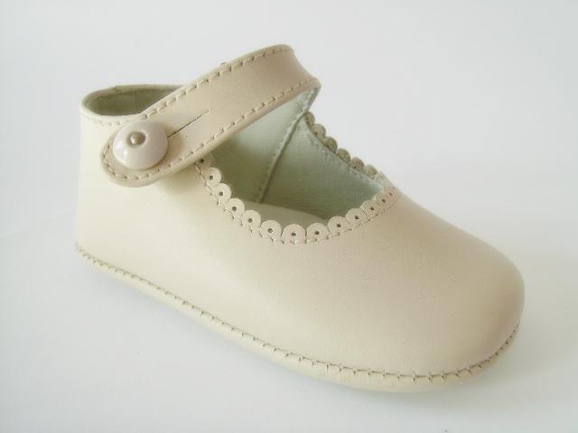 Foto Zapato bebé canastillas beige (Canastillas beige)