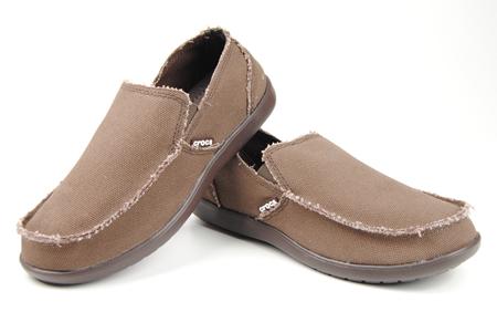Foto zapato de saco marrón