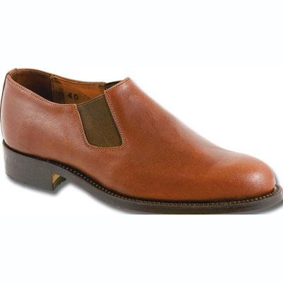 Foto Zapato polainas elastico ternera oscura