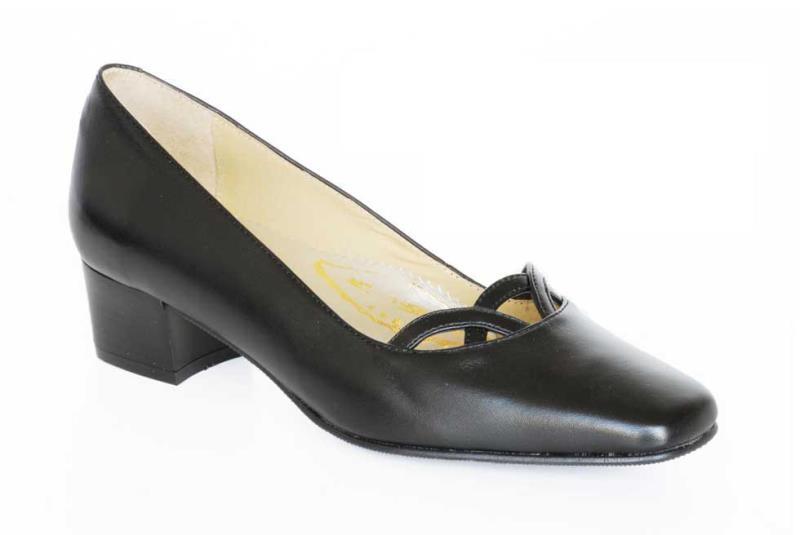 Foto zapatos ancho especial mujer todo piel , negro, talla 35 - mujer