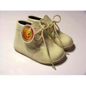 Foto Zapatos bebé charol beig piulin