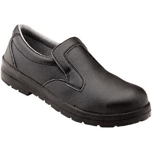 Foto Zapatos con proteccion Lites en negro Zapatos de seguridad sin cordones Lites negros - talla 42