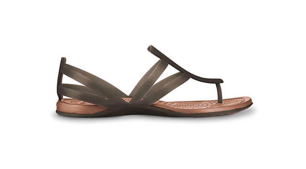 Foto Zapatos Crocs Adrina Strappy Sandal Espresso/Bronze