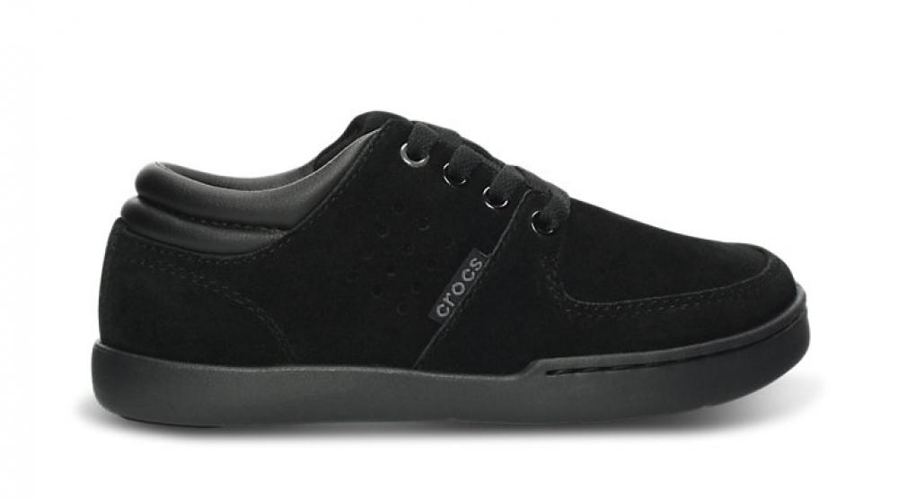 Foto Zapatos Crocs Dashiell Leather Shoe Boys Black