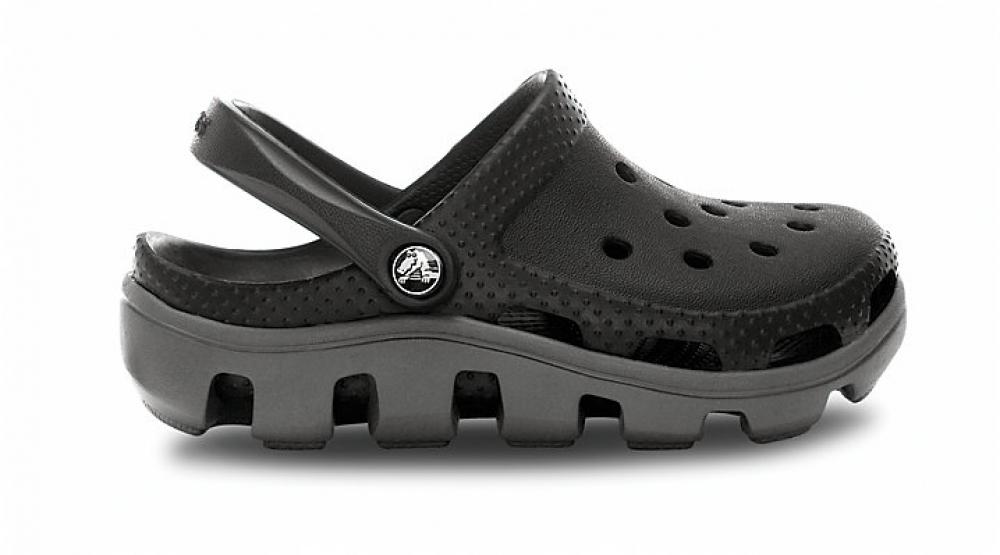 Foto Zapatos Crocs Duet Sport Clog Kids Black/Charcoal