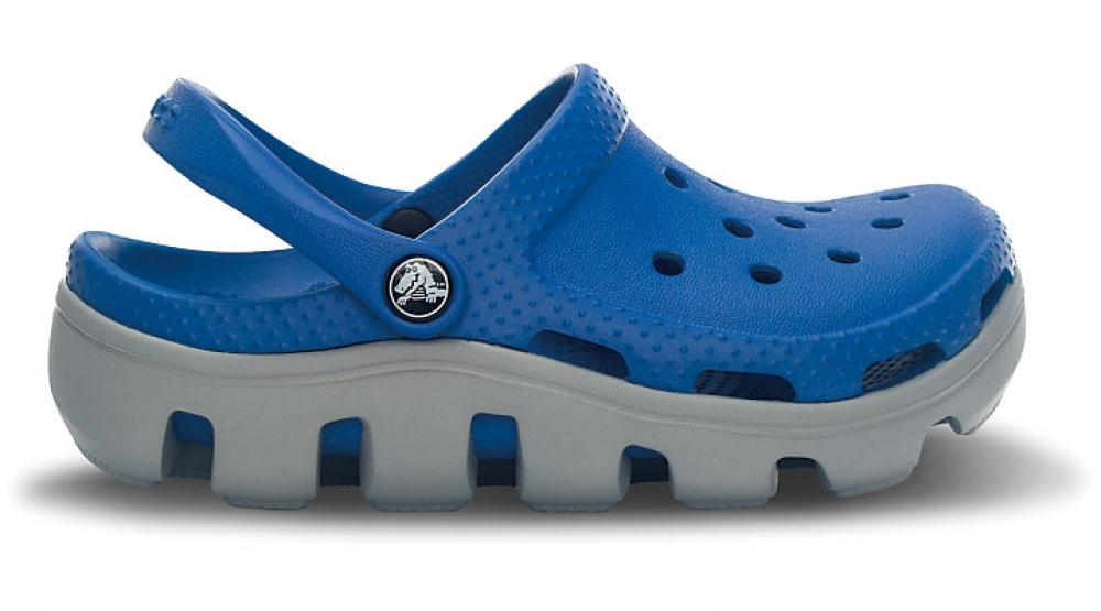 Foto Zapatos Crocs Duet Sport Clog Kids Sea Blue/Light Grey