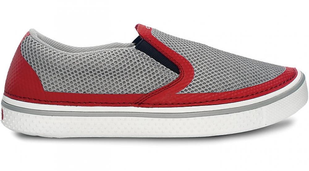 Foto Zapatos Crocs Hover Crocsweld Slip On Silver/True Red