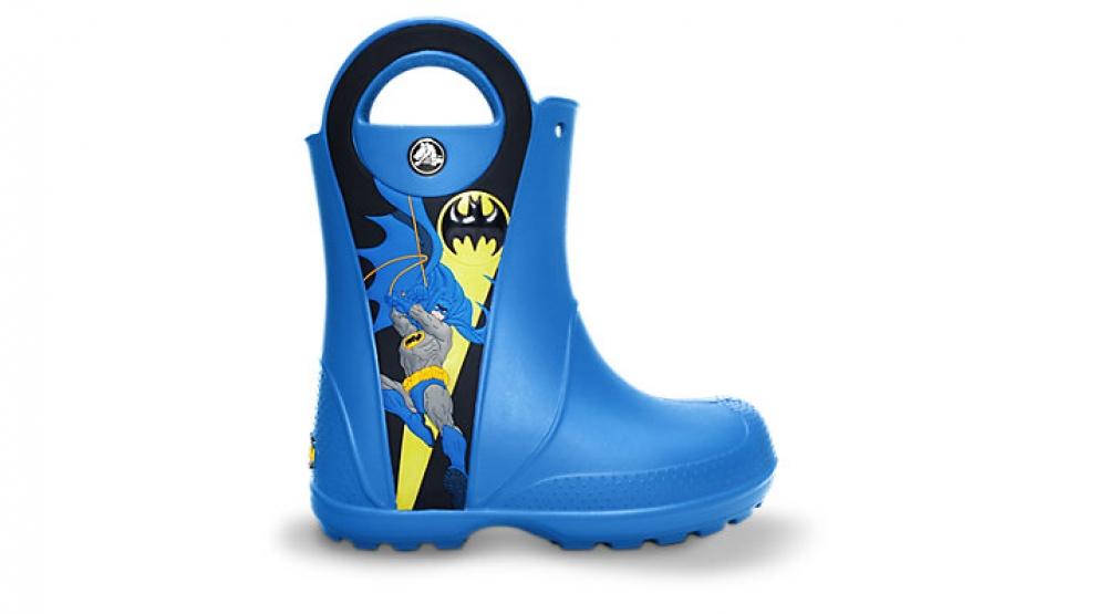 Foto Zapatos Crocs Kids Batman Rain Boot Sea Blue