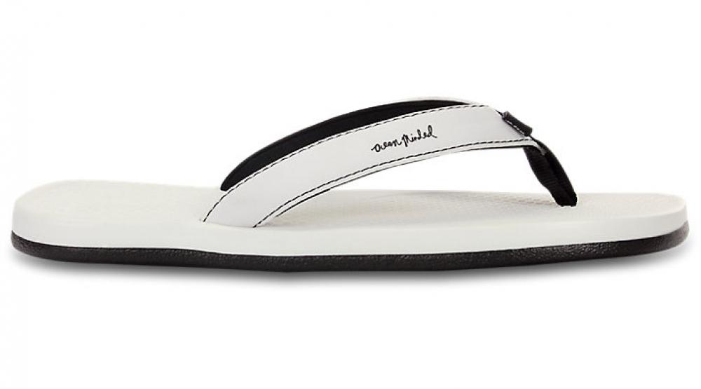 Foto Zapatos Crocs Womens Waveseeker Flip Oyster/Black