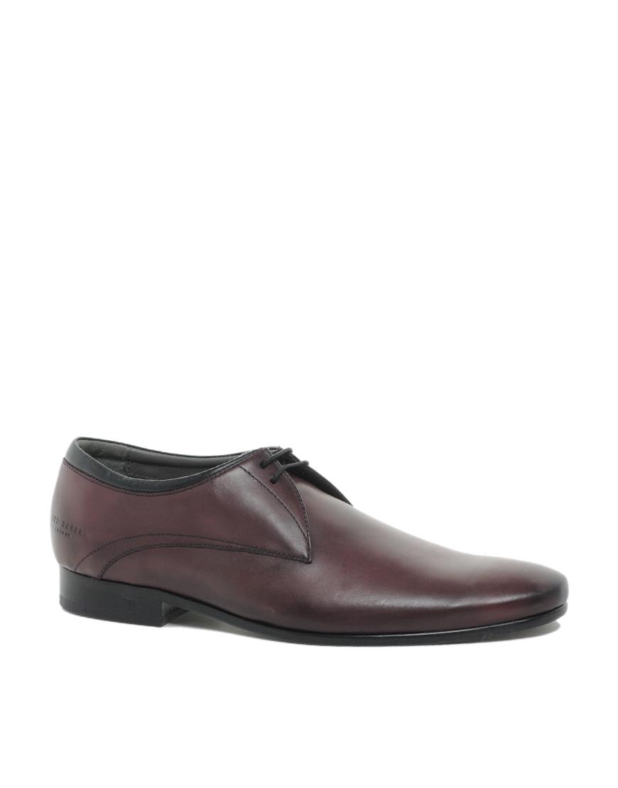 Foto Zapatos de cuero Sipadan 2 de Ted Baker Rojo