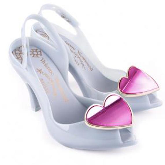 Foto Zapatos de novia Lady Dragon Gris - Corazón Violeta