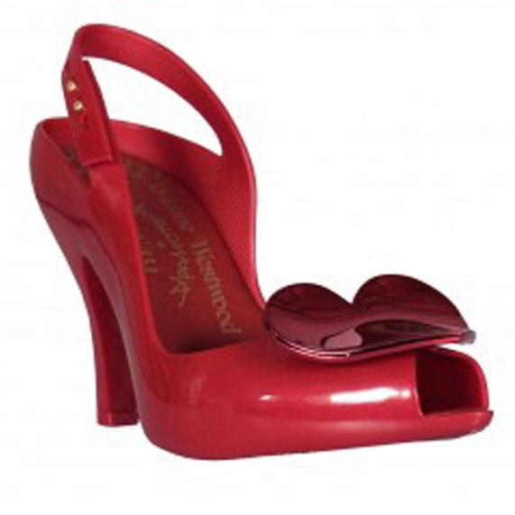 Foto Zapatos de novia Lady Dragon Rojo - Corazón Rojo