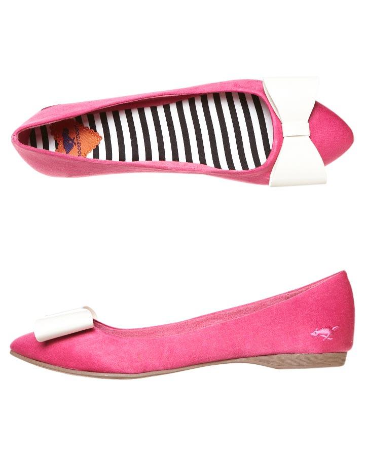 Foto Zapatos De Satén Cepillado Covina De Rocket Dog - Rosa Pasión