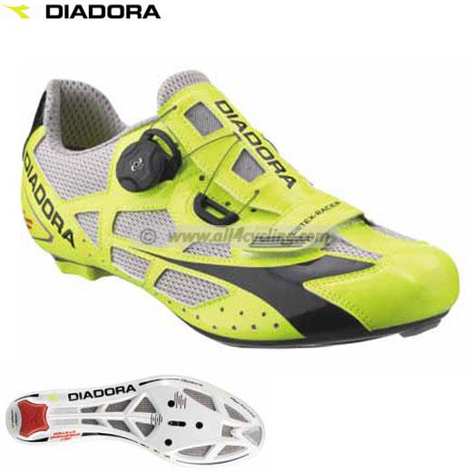 Foto Zapatos Diadora Vortex - Amarillo Fluo/Negro