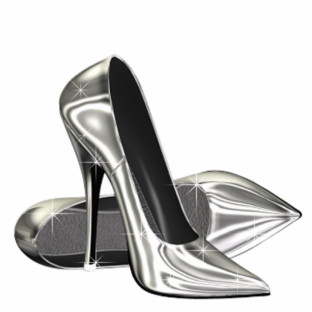 Foto Zapatos elegantes del tacón alto del brillo Escultura Fotográfica