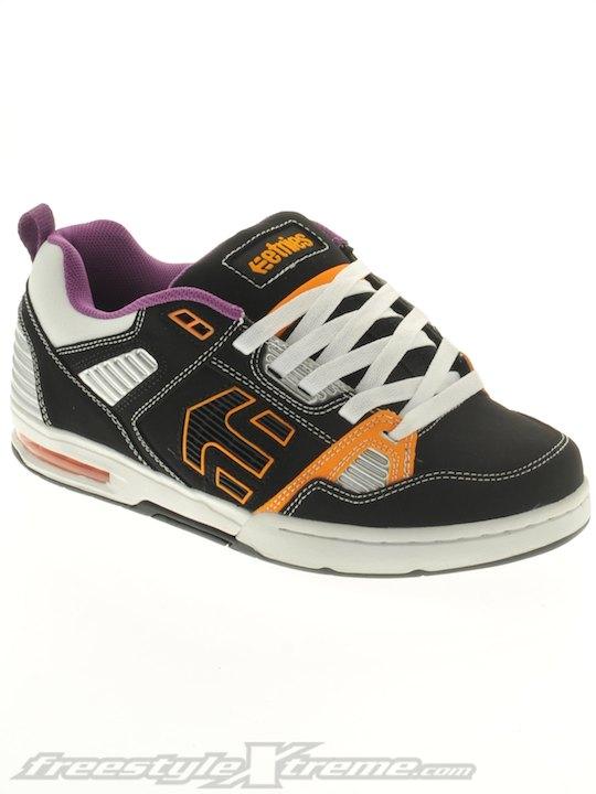 Foto Zapatos Etnies Levi Sherwood Kontra Negro Anaranjado Blanco