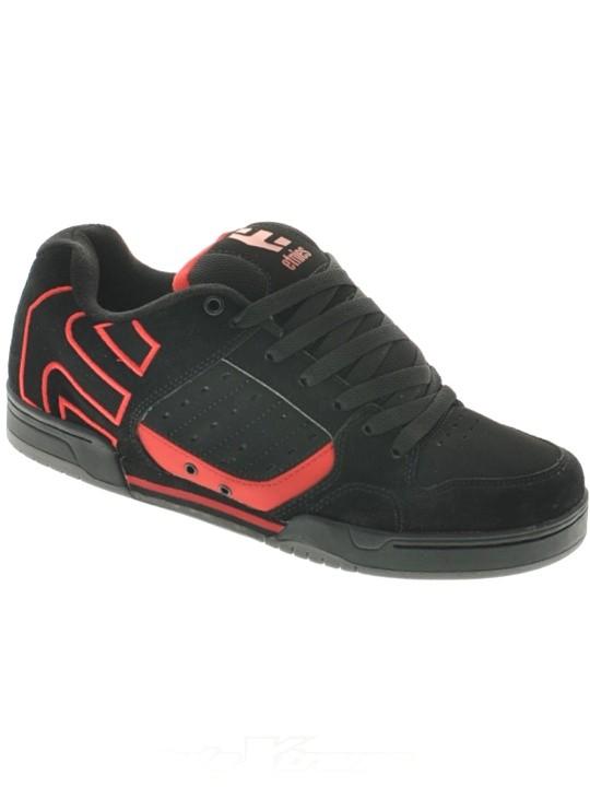 Foto Zapatos Etnies Piston Negro Rojo Gris