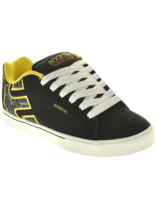 Foto Zapatos Etnies Rockstar Fader 1.5 Negro-Blanco-Amarillo