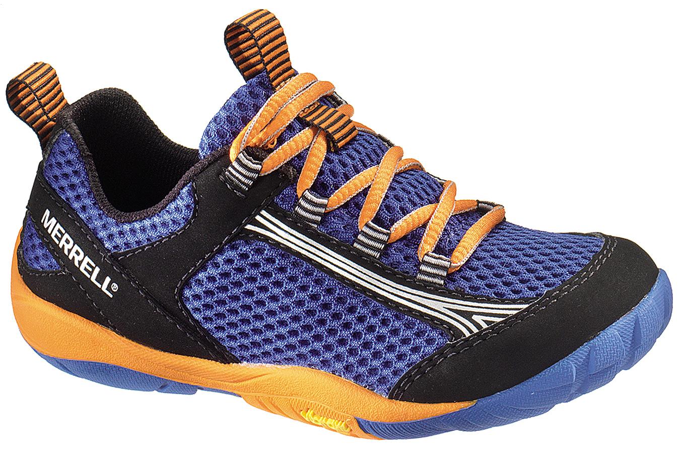 Foto Zapatos Merrell Flux anaranjado/azul para niño , 35