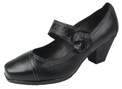 Foto Zapatos Mujer  / Ladies Shoes Talla / Size  37  Negro / Black    Piel   Ref.8731