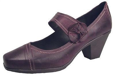 Foto Zapatos Mujer  / Ladies Shoes Talla / Size 38 Burdeos / Bordeaux  Piel  Ref.8731