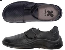 Foto Zapatos MyCodeor Velcro negro Talla 37