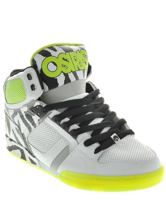 Foto Zapatos Osiris Nyc83 Blanco-Negro-Lime