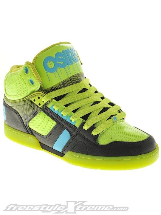 Foto Zapatos Osiris NYC83 Lime-Cyan-Negro