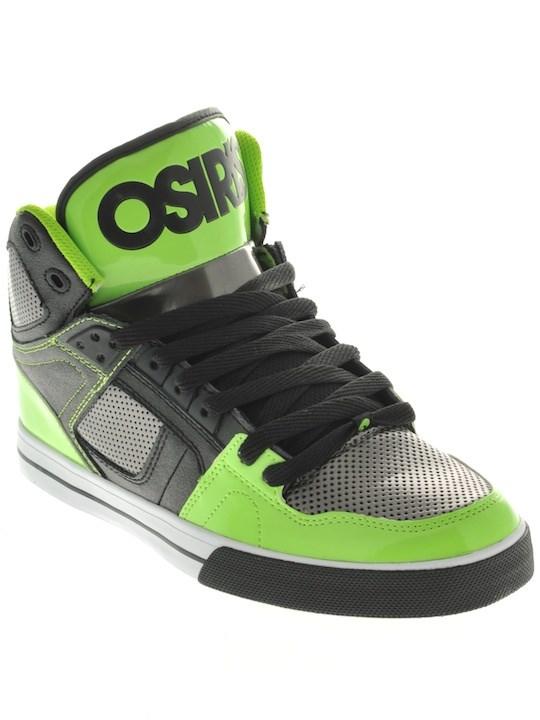 Foto Zapatos Osiris NYC83 negro Gun Lime