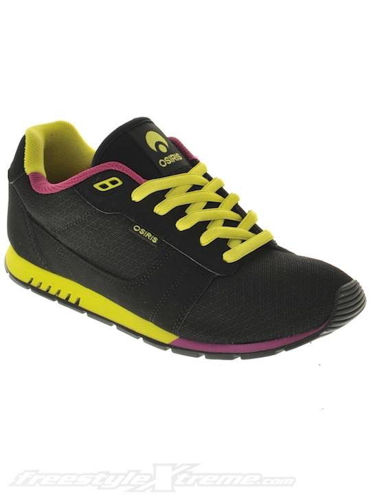 Foto Zapatos Osiris Retron Negro-Lime-Morado