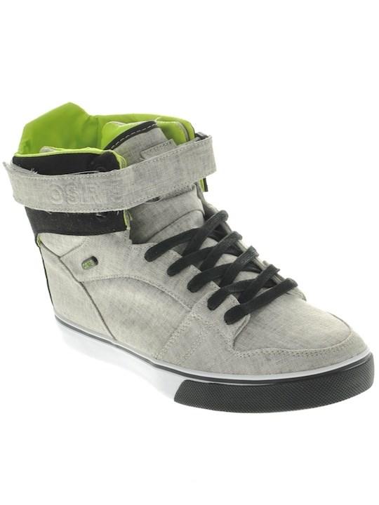 Foto Zapatos Osiris Rhyme Rmx Cement-Negro-Blanco