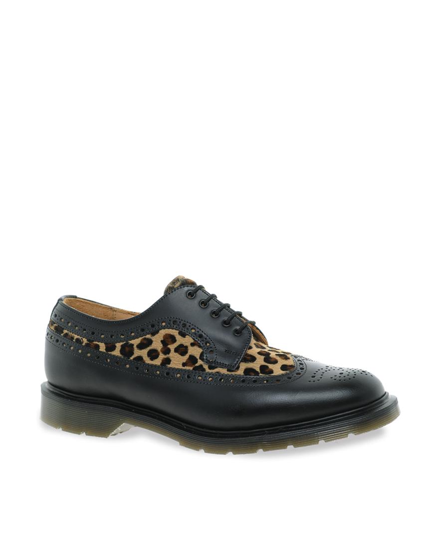 Foto Zapatos Oxford con aplicación en estampado de leopardo de ASOS Art...