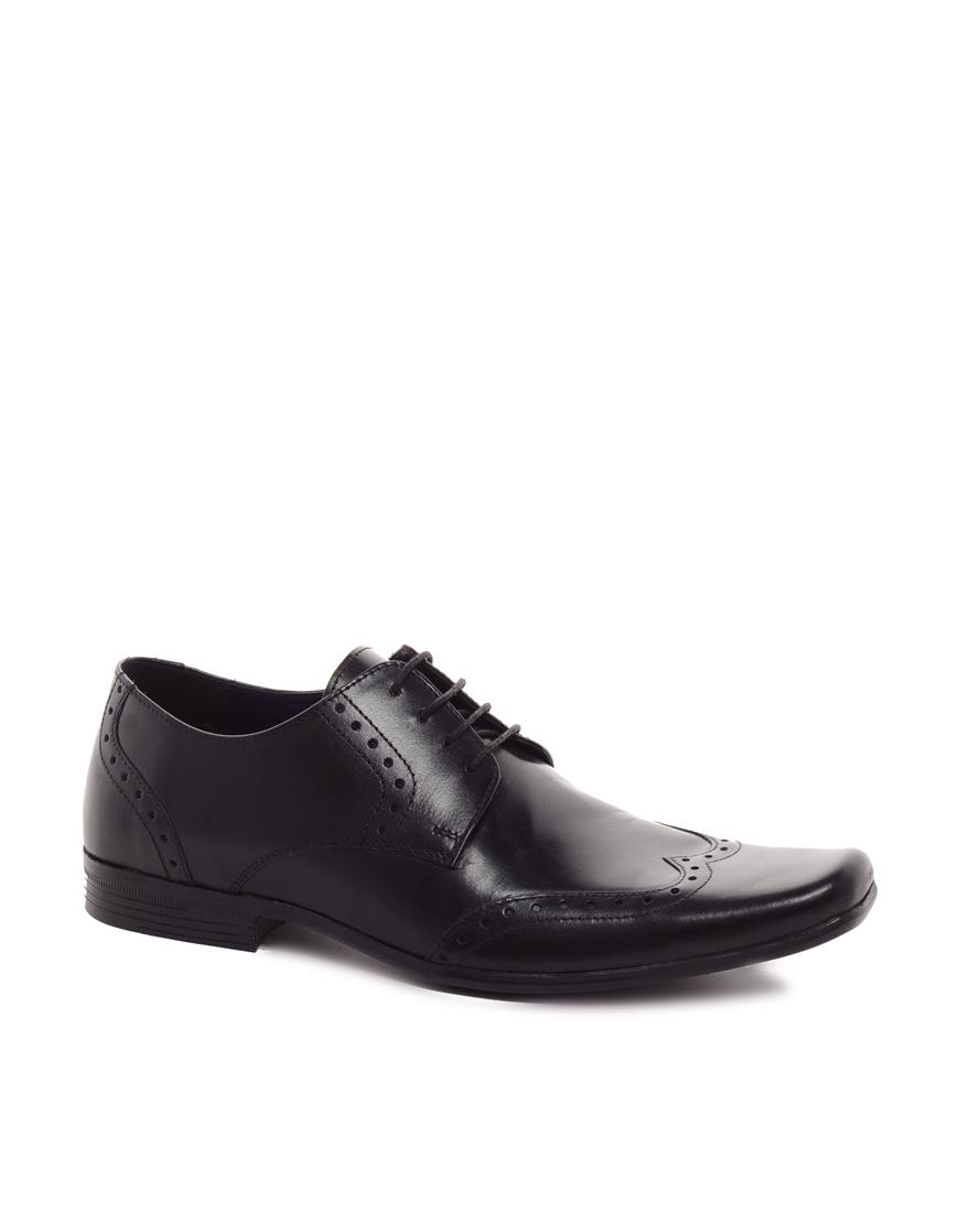 Foto Zapatos Oxford de cuero de ASOS Negro