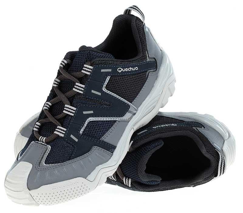 Foto zapatos quechua crossrock junior azul oscuro número 39
