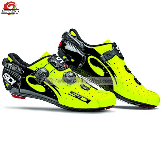Foto Zapatos Sidi Wire Carbon - Vernice Amarillo Fluo/Negro
