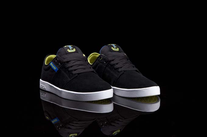 Foto Zapatos SUPRA · Stacks · Black / Neon - White